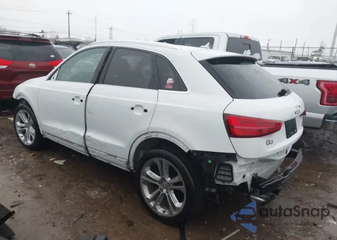 2017 Audi Q3 2.0T Premium from USA, damaged, VIN WA1JCCFS3HR010285